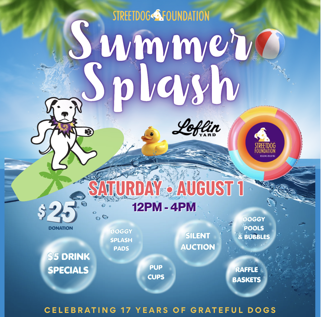 Campaign cover image for 💦 Streetdog Summer Splash 💦