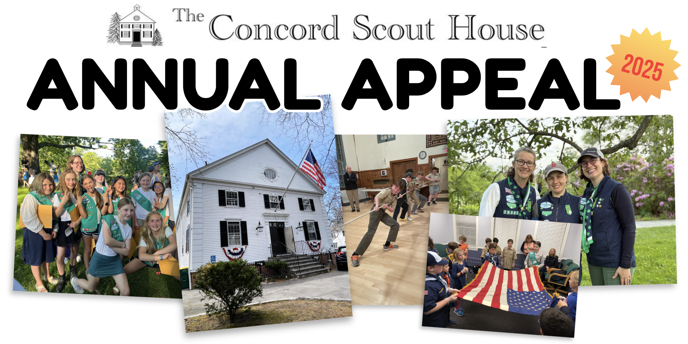 Campaign cover image for Concord Scout House Annual Appeal 2025