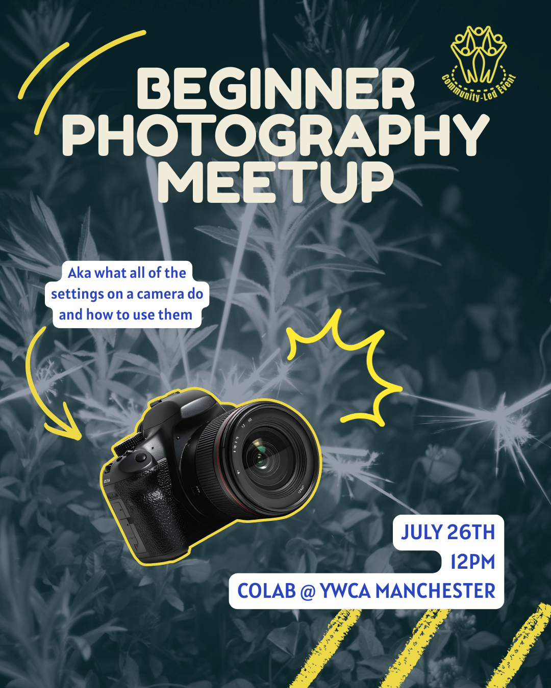 Campaign cover image for Beginner Photography Meetup with Rose