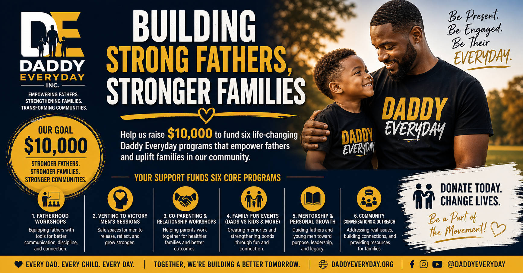 Campaign cover image for Building Strong Fathers, Stronger Families