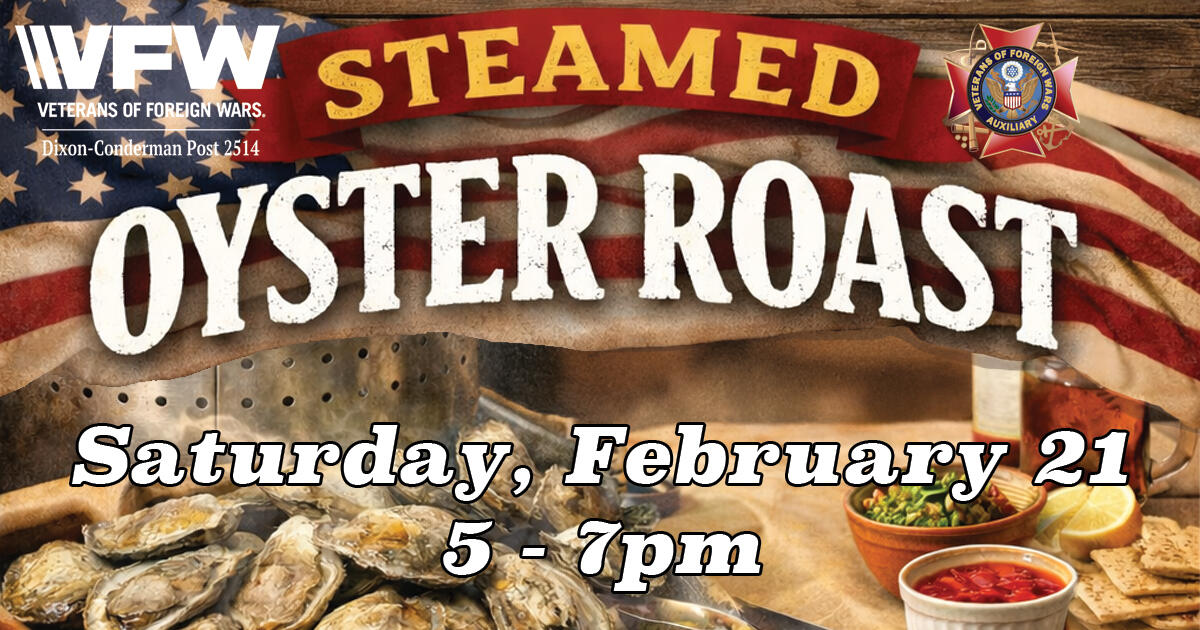 Campaign cover image for Steamed Oyster Roast 2026