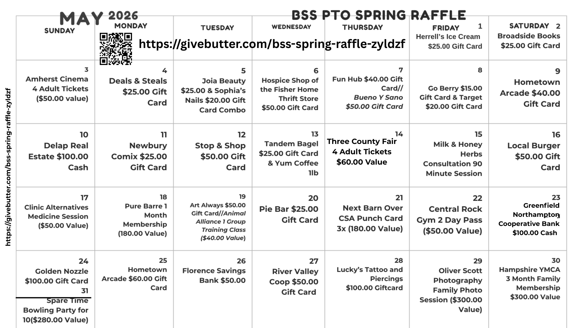 Campaign cover image for BSS PTO Spring Raffle 2026