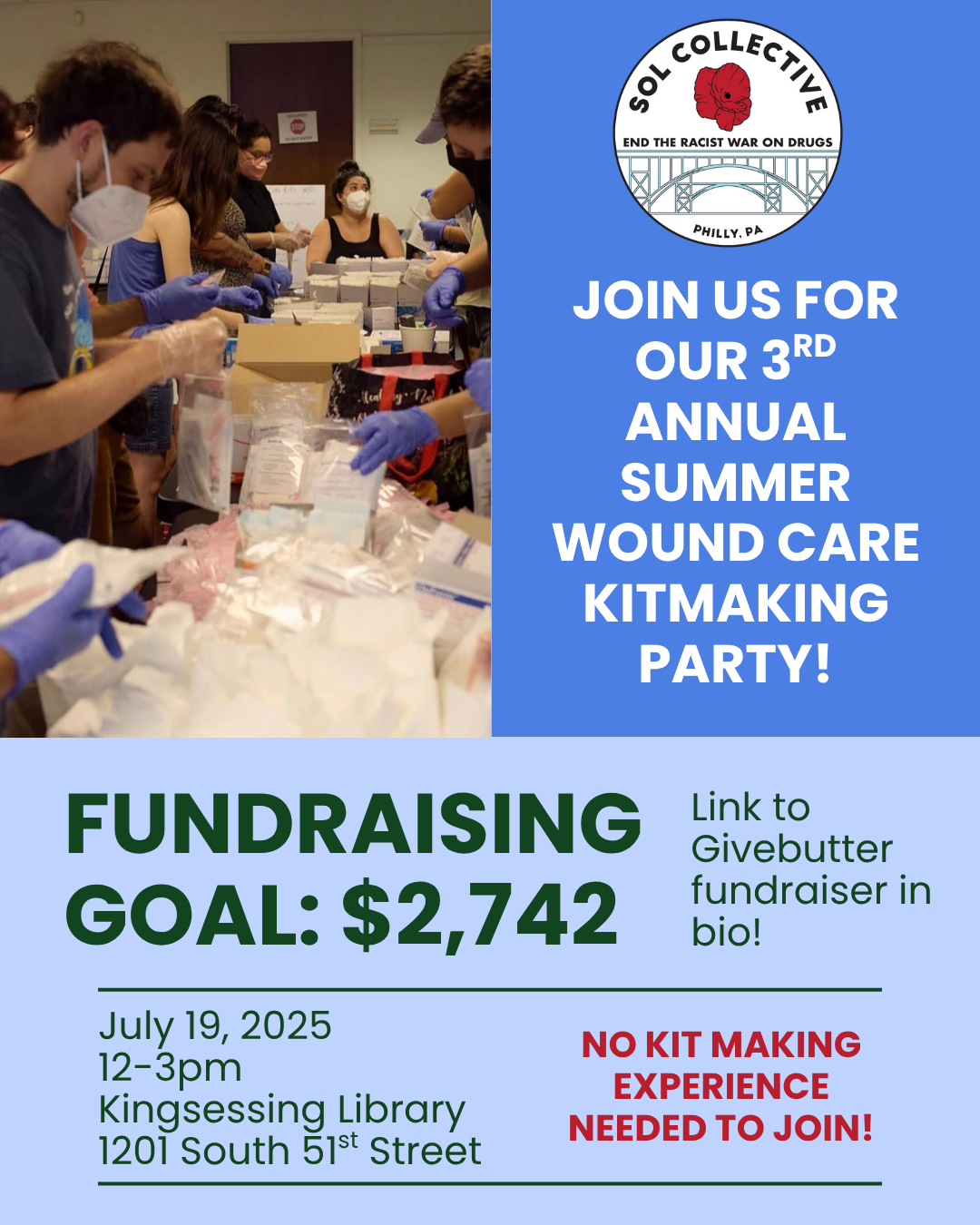 Campaign cover image for Summer 2025 Wound Care Fund