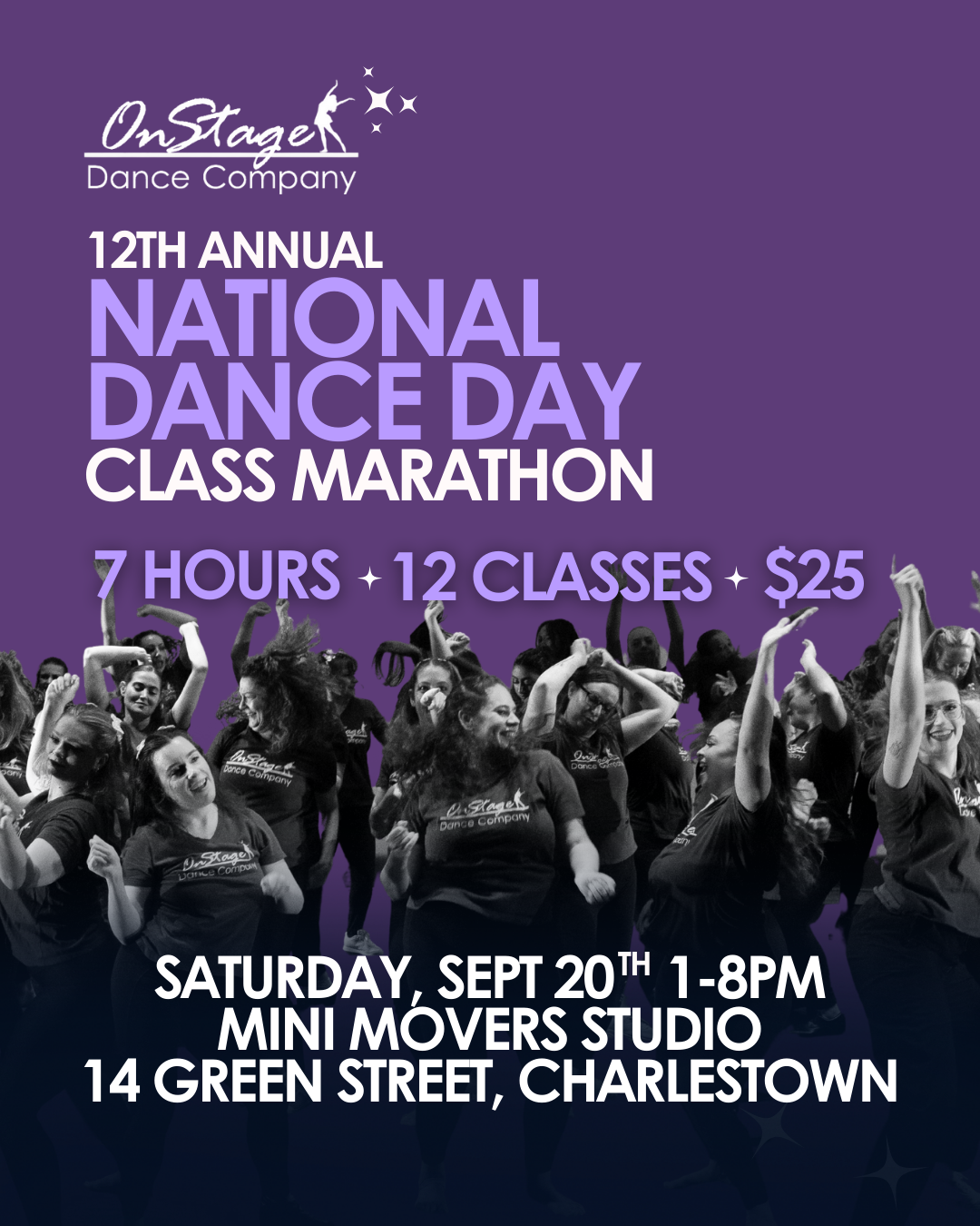 Campaign cover image for 12th Annual Dance Class Marathon