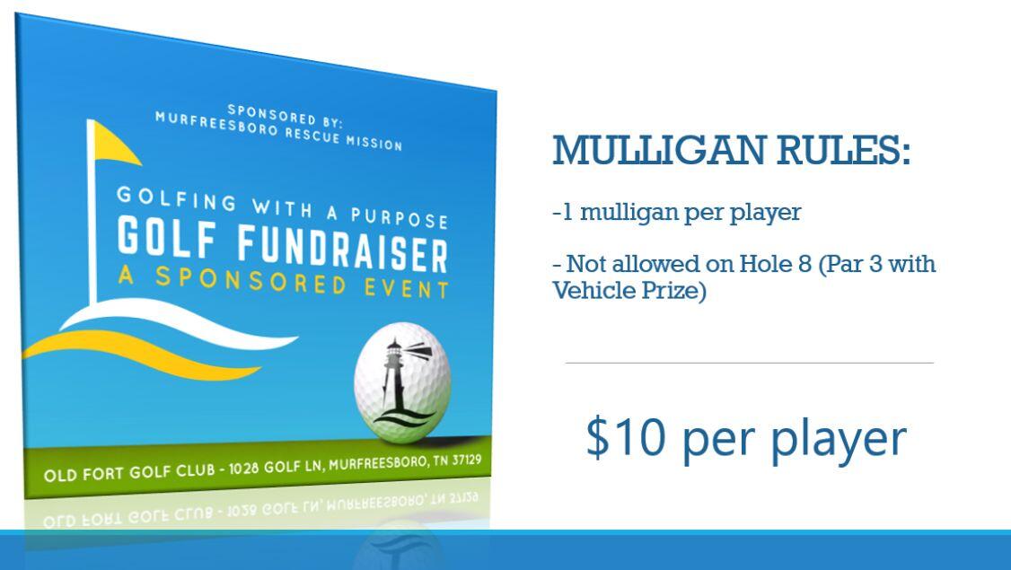 Campaign cover image for Mulligan: MRM Golf Fundraiser