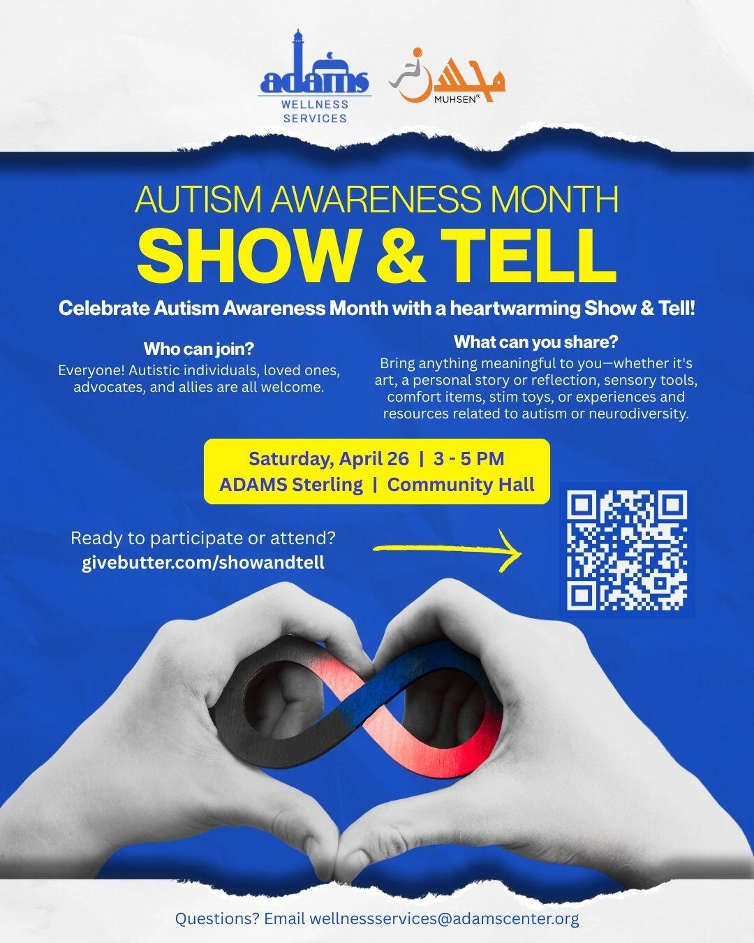 Campaign cover image for Autism Awareness Month: Show & Tell