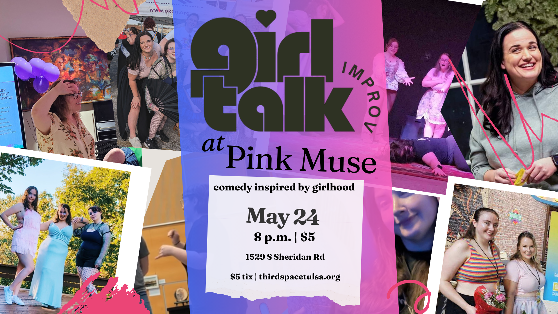 Campaign cover image for POSTPONED: Girl Talk at Pink Muse