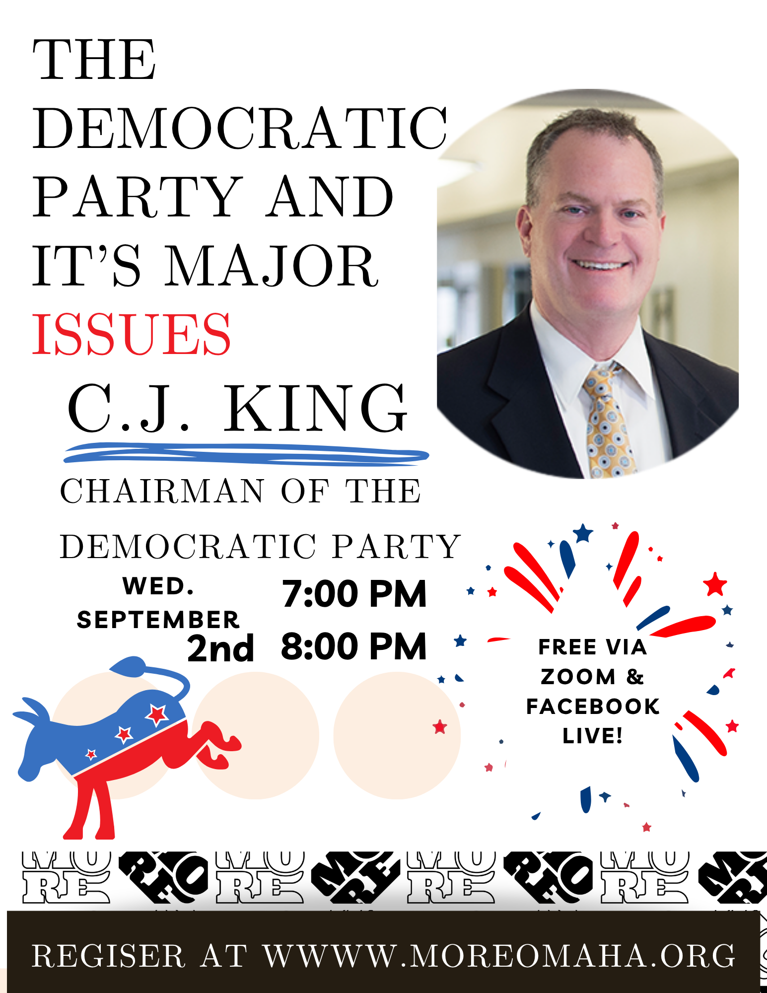 Campaign cover image for The Democratic Party and it's Major issues!