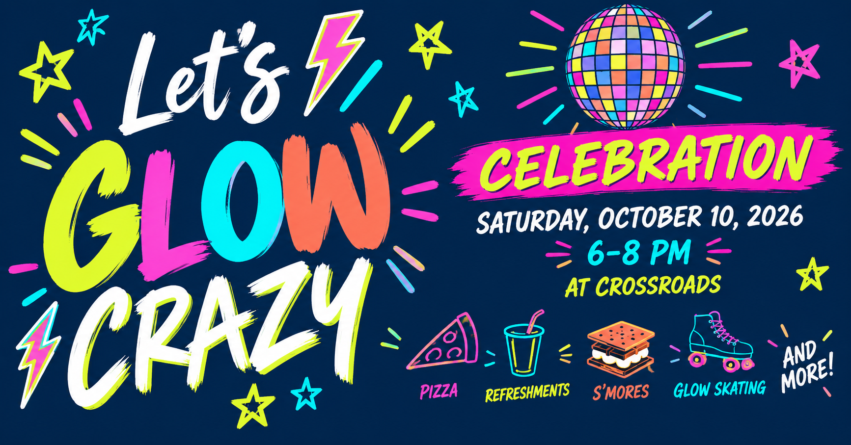 Campaign cover for Let's Glow Crazy Celebration