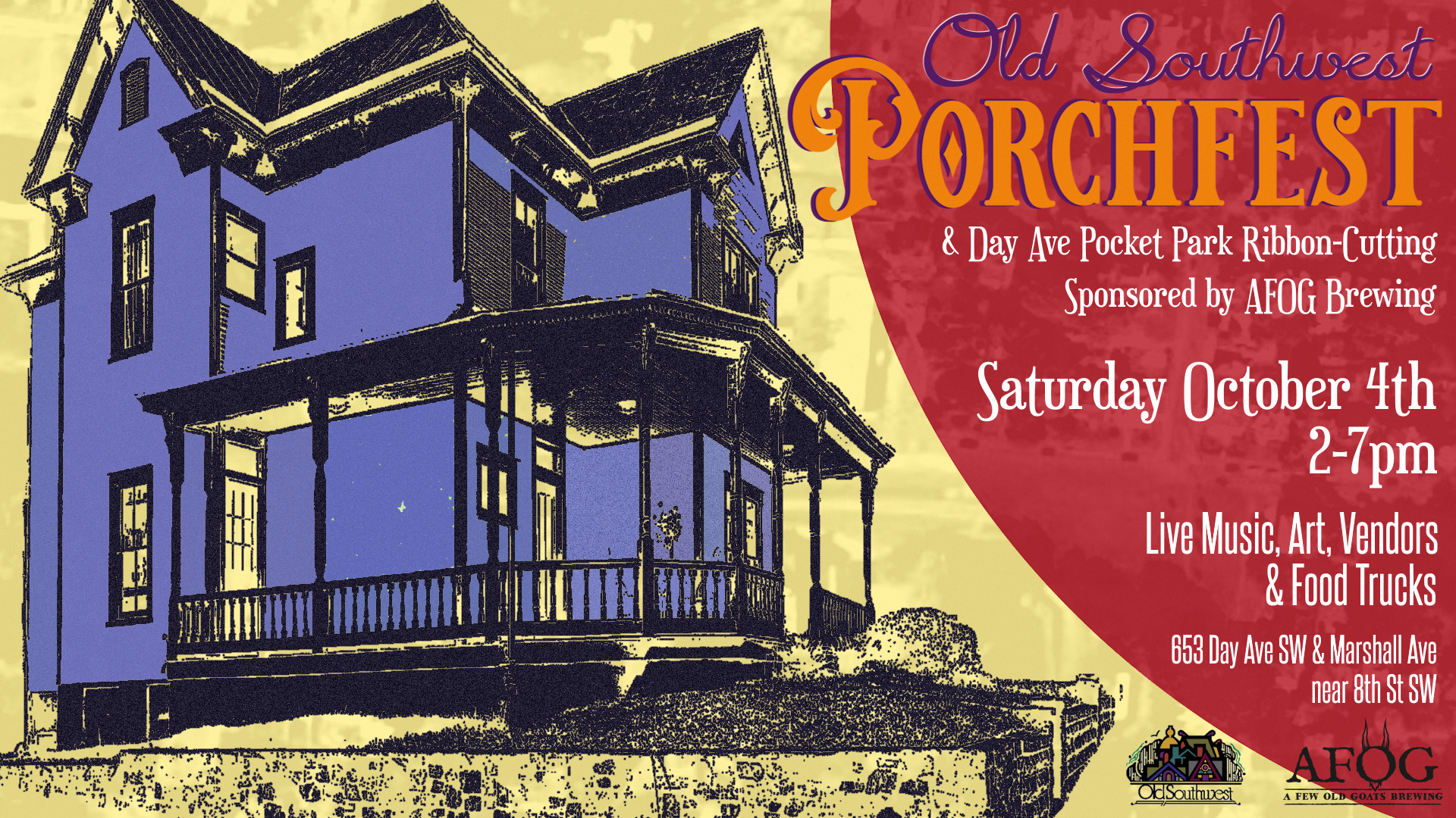 Campaign cover image for PorchFest Merch