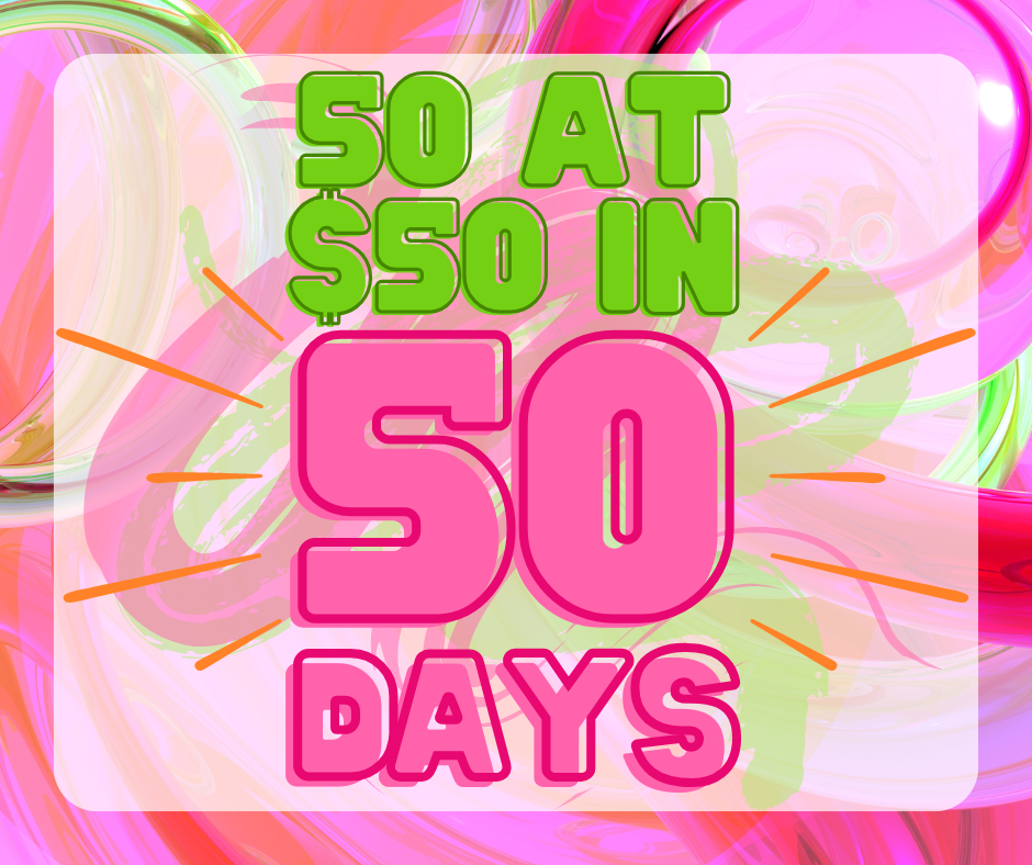 Campaign cover image for $50 from 50 donors in 50 days
