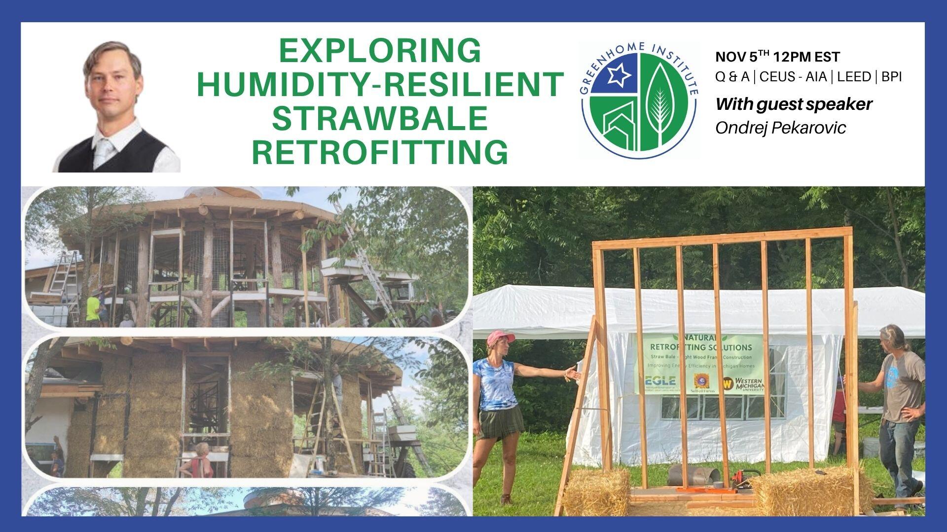 Campaign cover image for Exploring Humidity-Resilient Strawbale Retrofitting