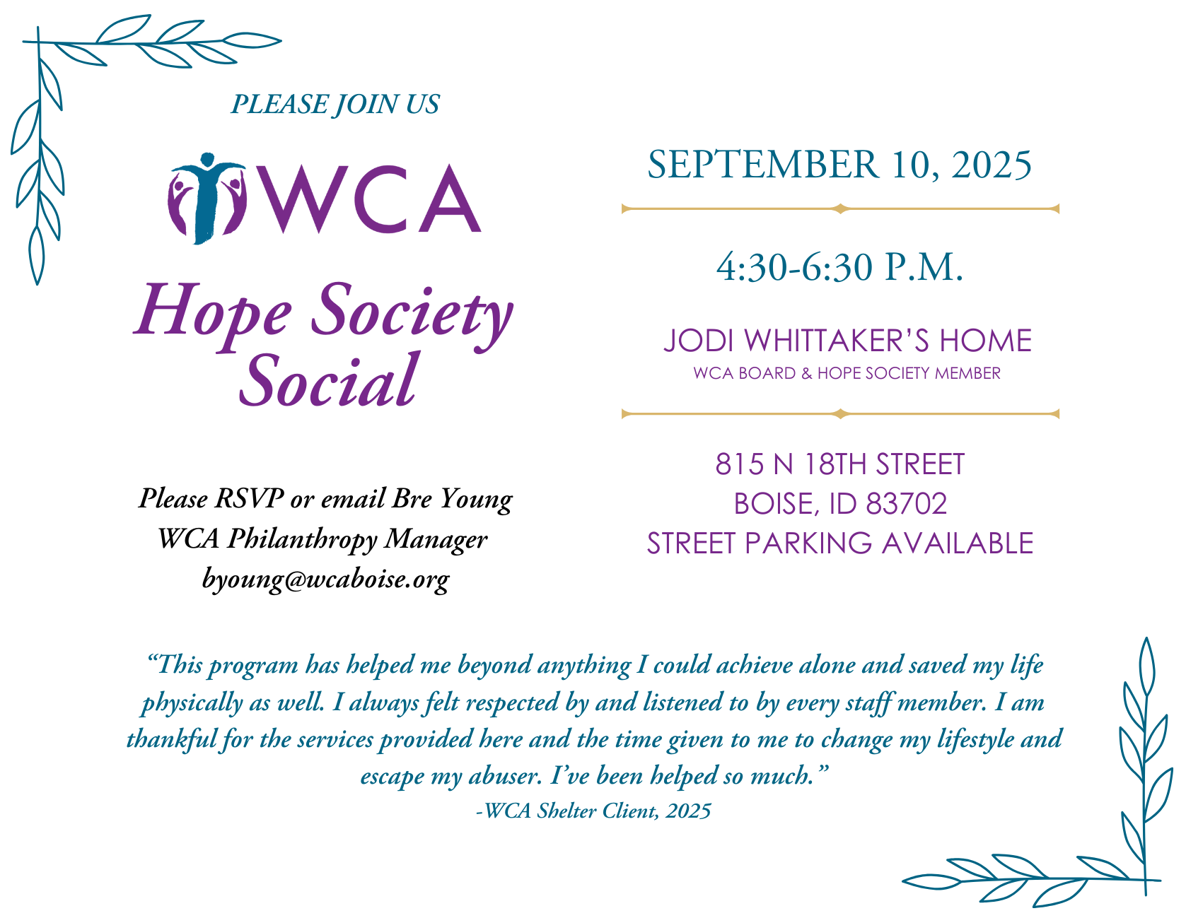 Campaign cover image for Hope Social 2025