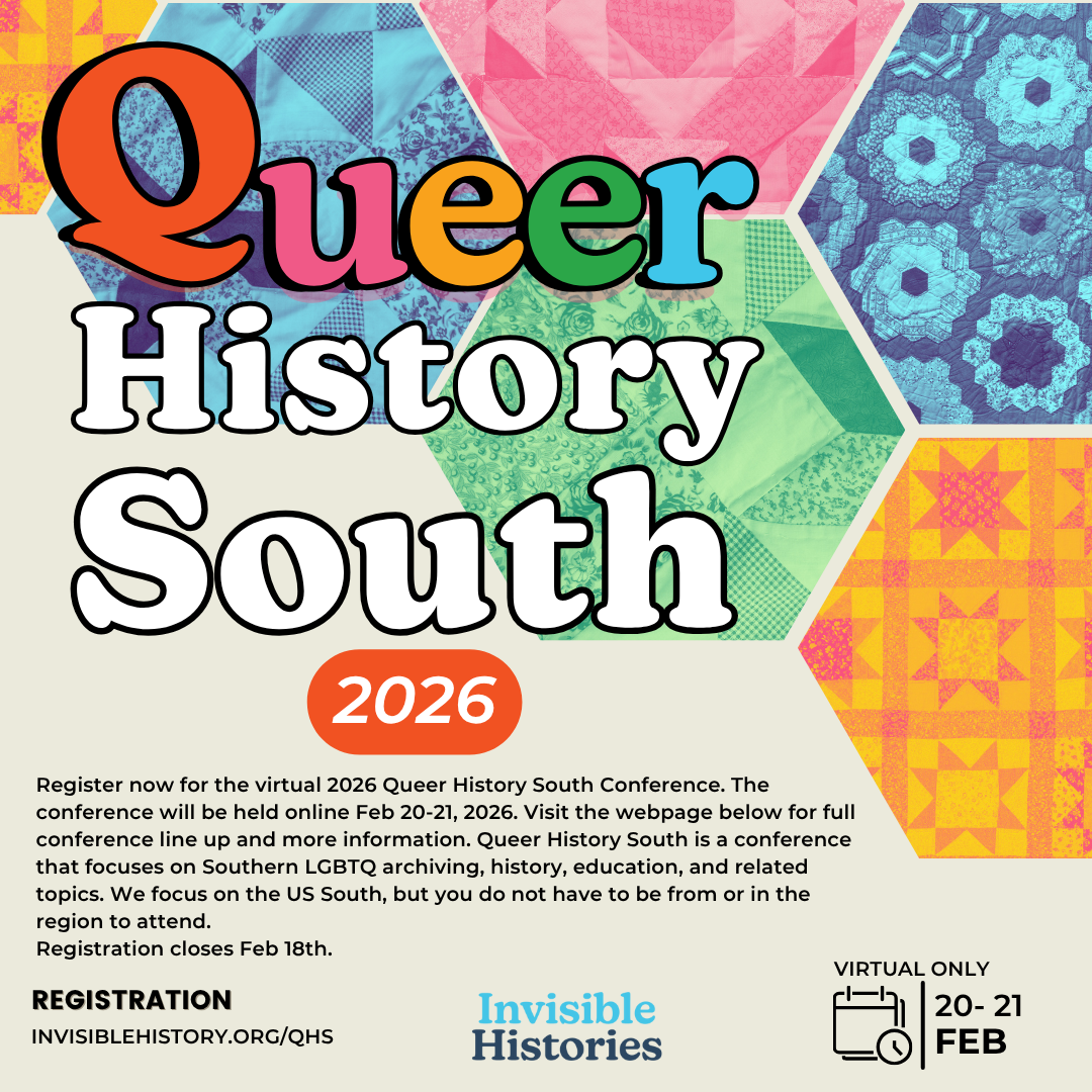 Campaign cover image for Queer History South Conference 2026