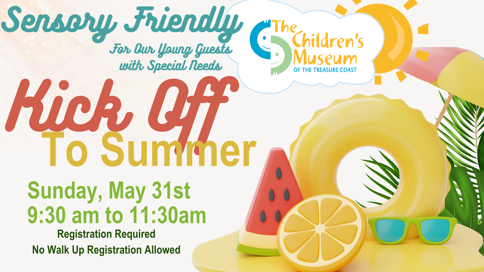 Campaign cover image for Sensory Friendly Kick Off to Summer for Families With Children With Special Needs