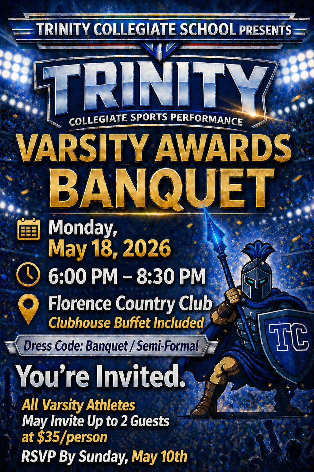 Campaign cover image for 2026 Varsity Awards Banquet