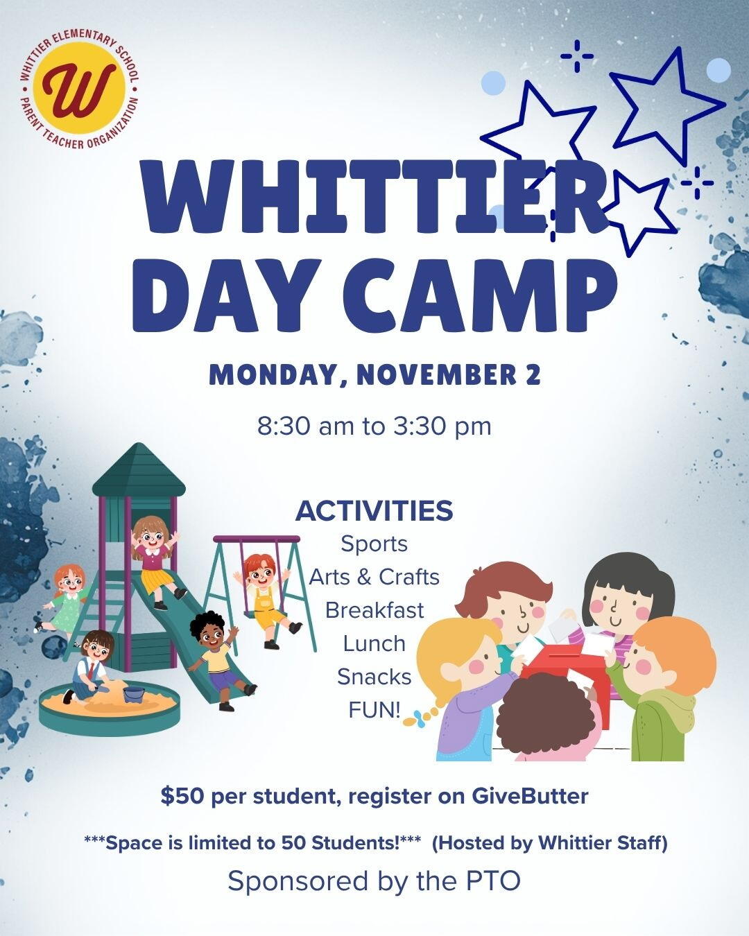 Campaign cover image for November 2, 2026 No School Camp