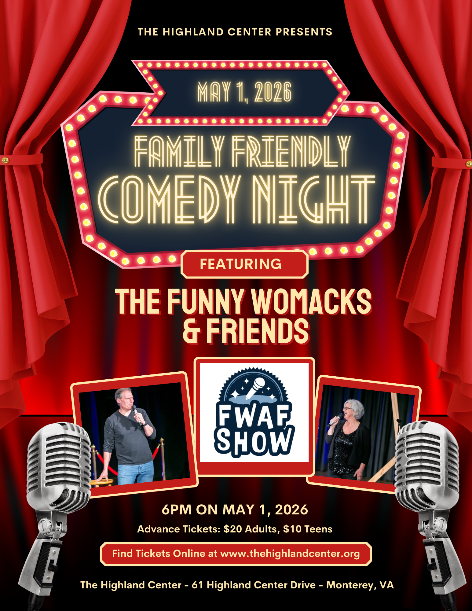 Campaign cover image for Comedy Night with The Funny Womacks and Friends