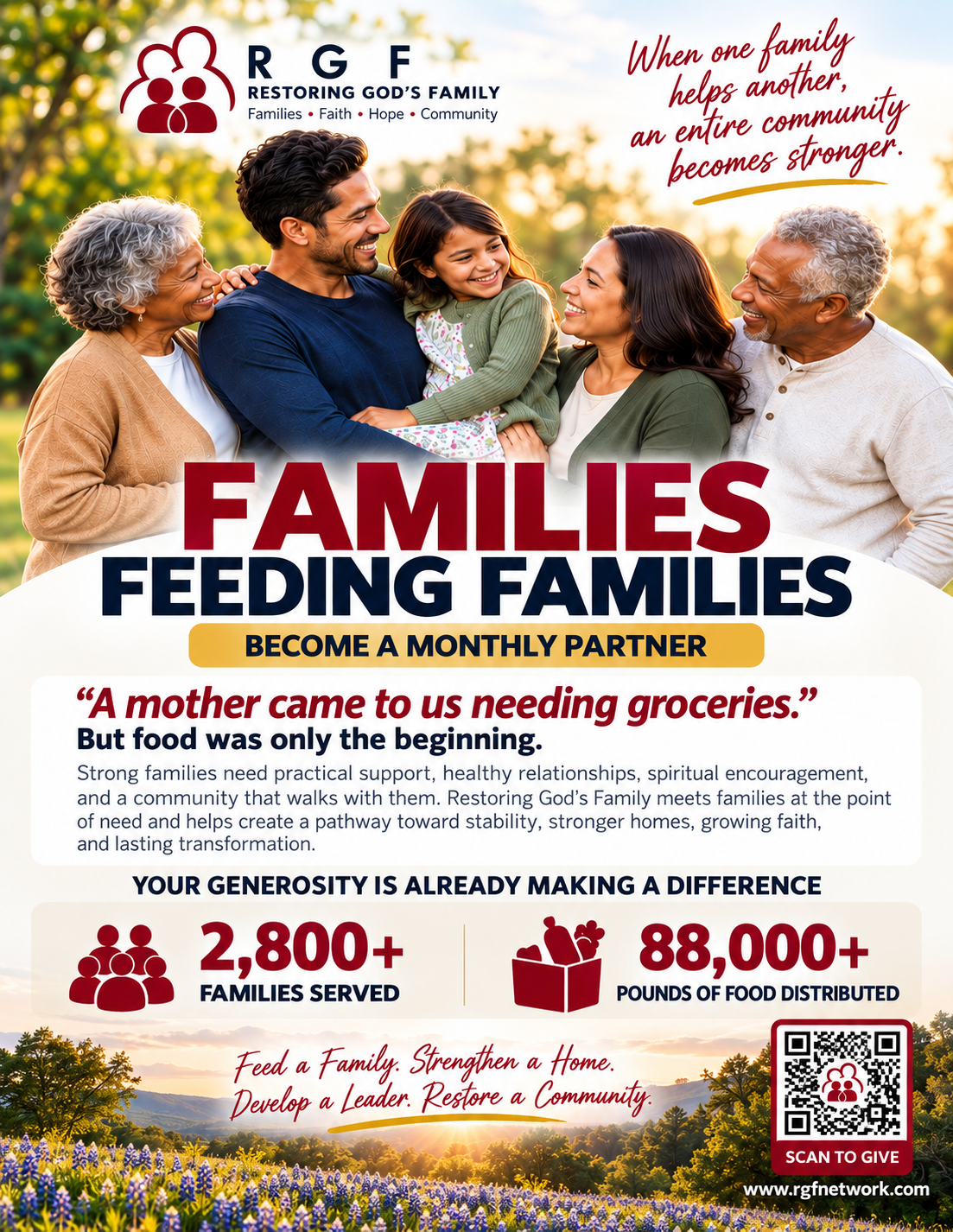 Campaign cover image for Bounty for Families