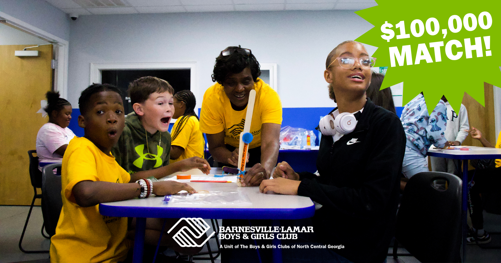 Campaign cover image for BLC Match Campaign