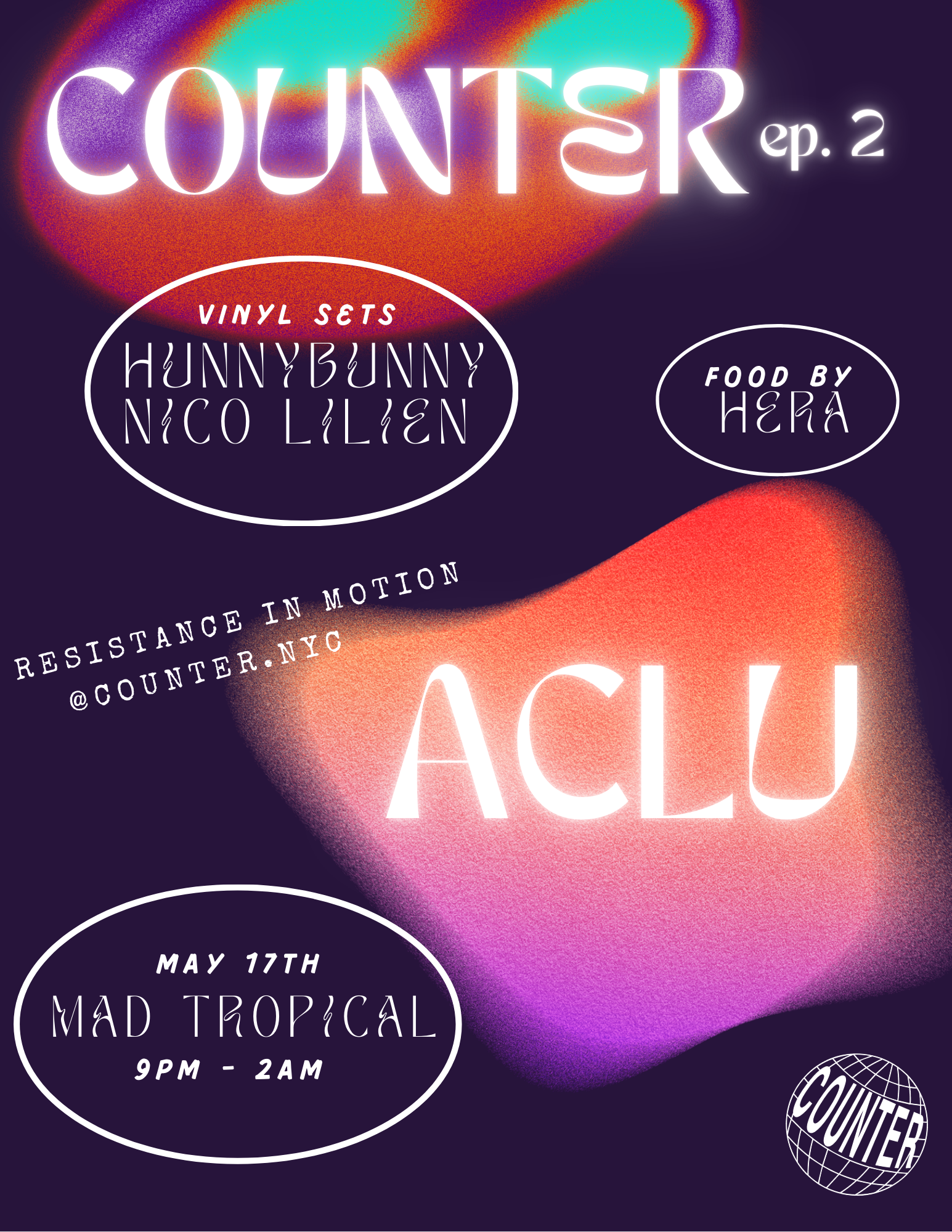 Campaign cover image for COUNTER x ACLU