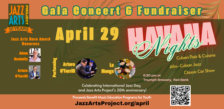 Campaign cover image for Jazz Arts Project: April Events 2026