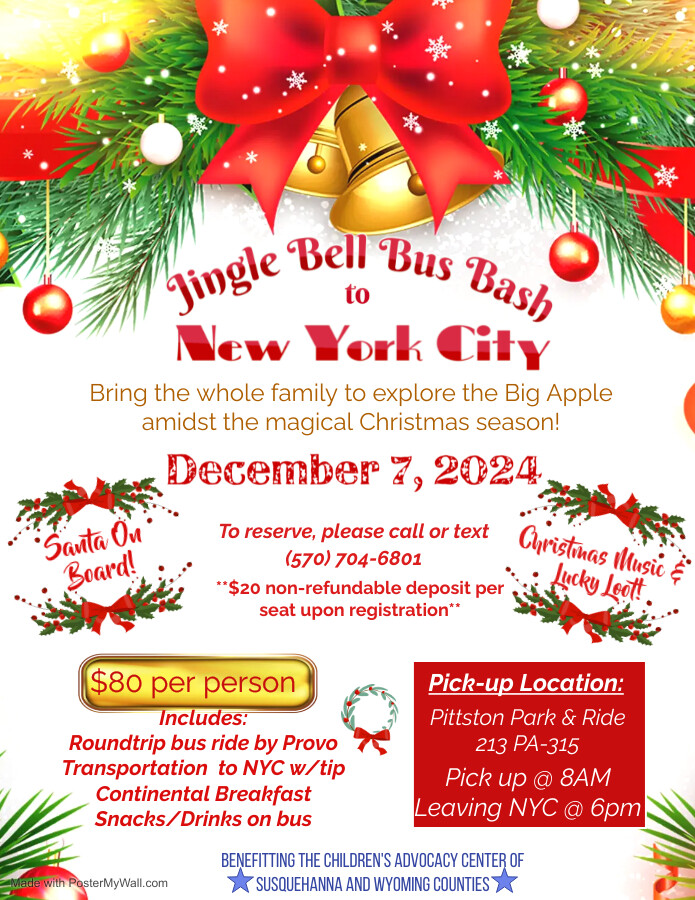 Campaign cover image for Jingle Bell Bus Bash