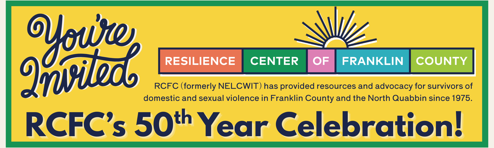 Campaign cover image for RCFC's 50th Celebration