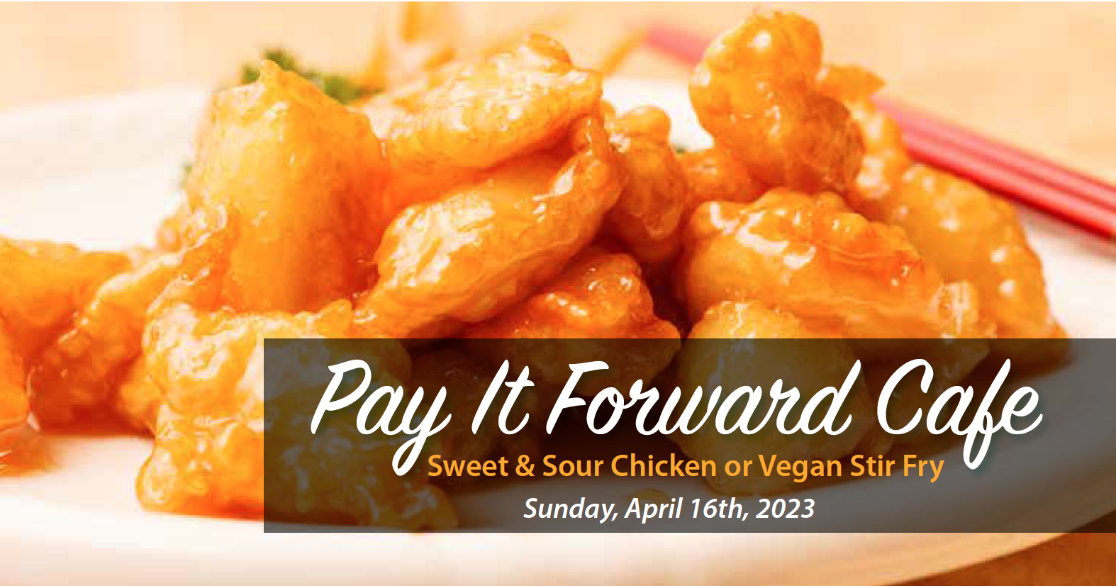 Campaign cover image for April Pay It Forward Café