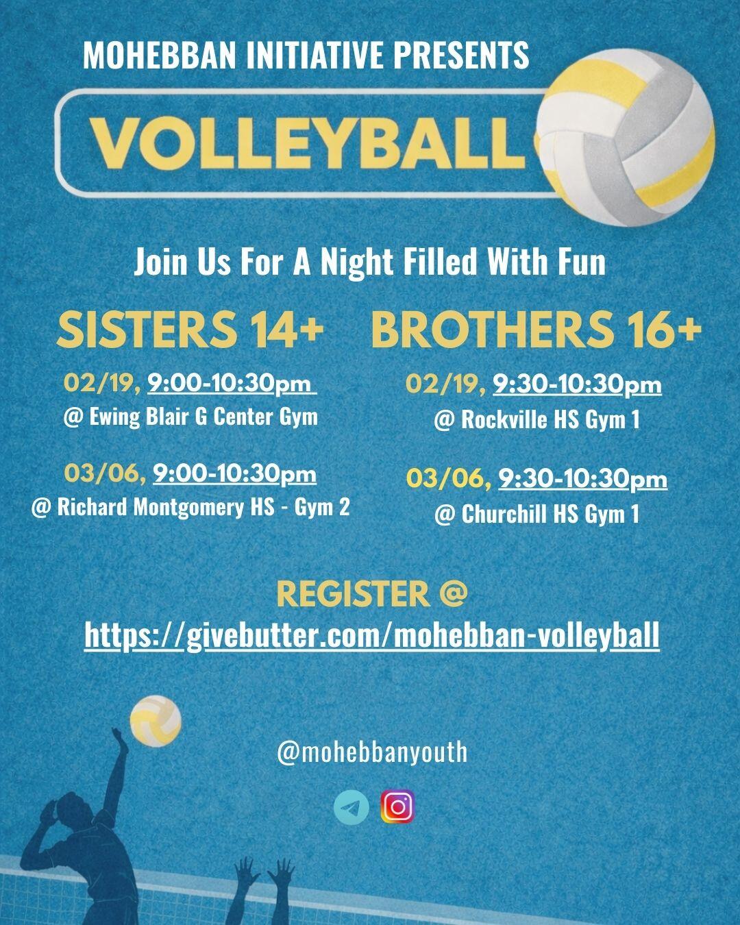 Campaign cover image for Mohebban Volleyball