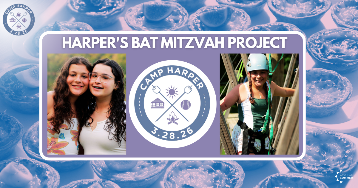 Campaign cover image for Harper's Bat Mitzvah Project