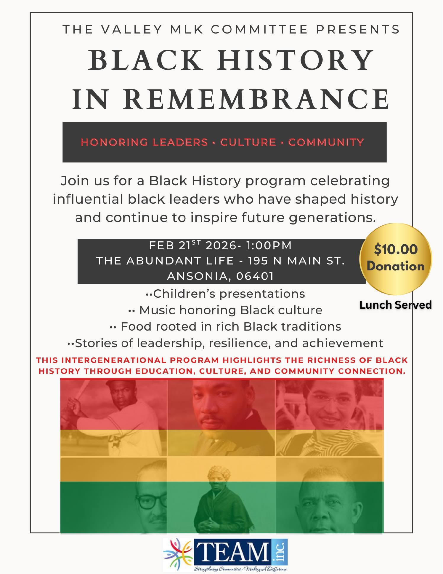 Campaign cover image for Black History in Remembrance