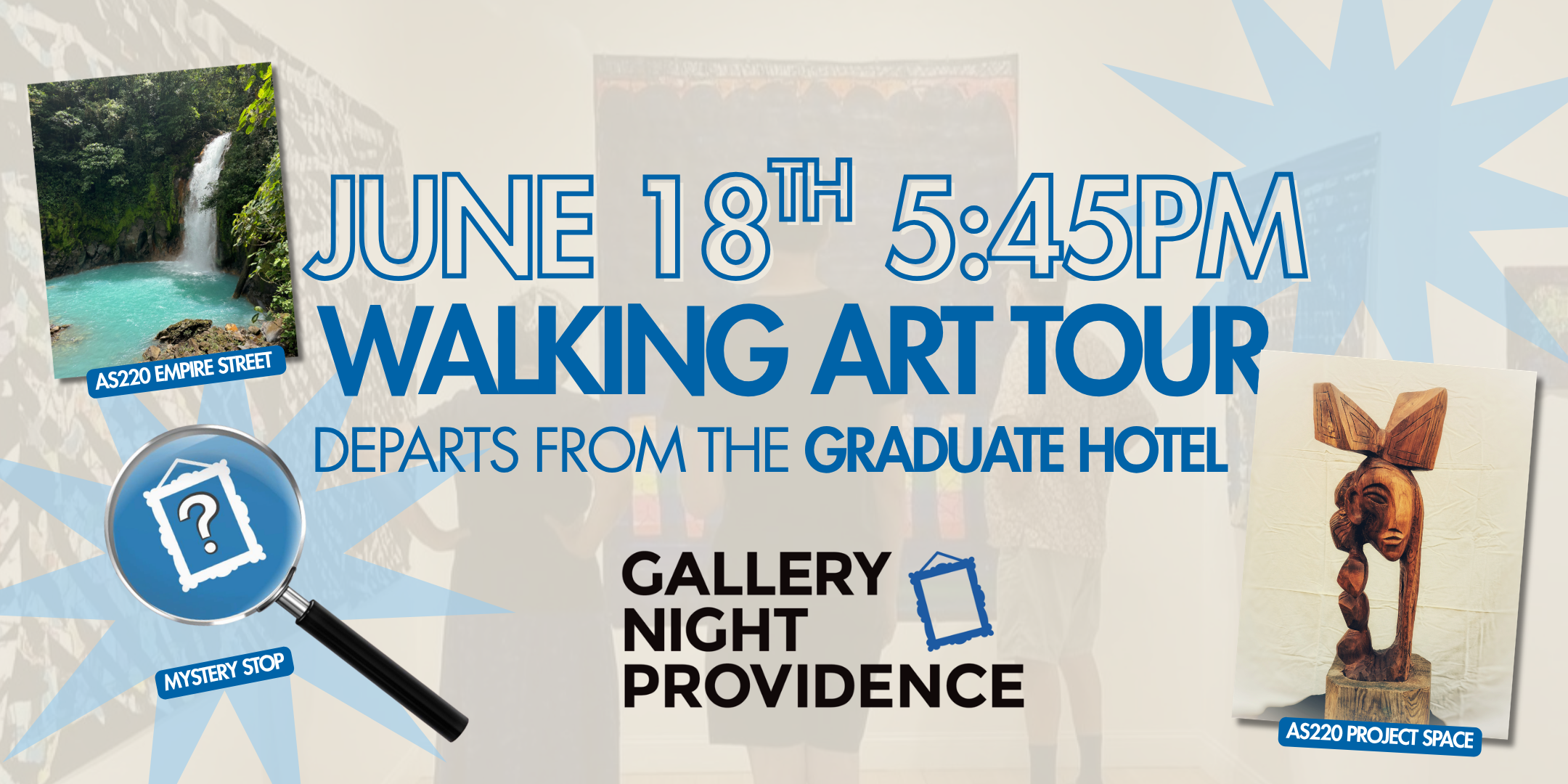 Campaign cover image for Gallery Night 2026 - June 18 5:45pm Walking Tour