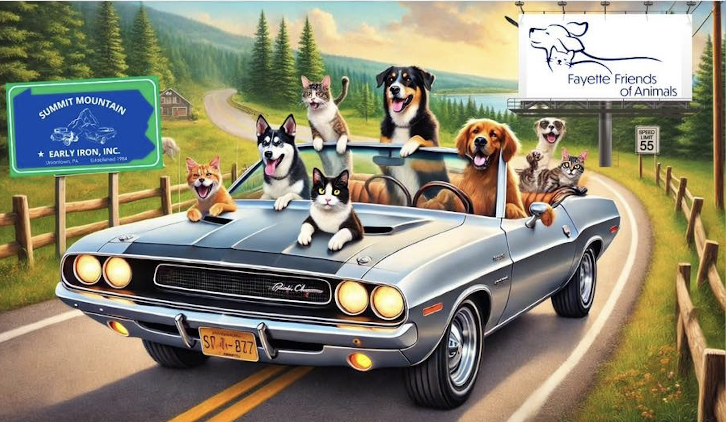 Campaign cover image for Mountain Summit Early Iron Car Show