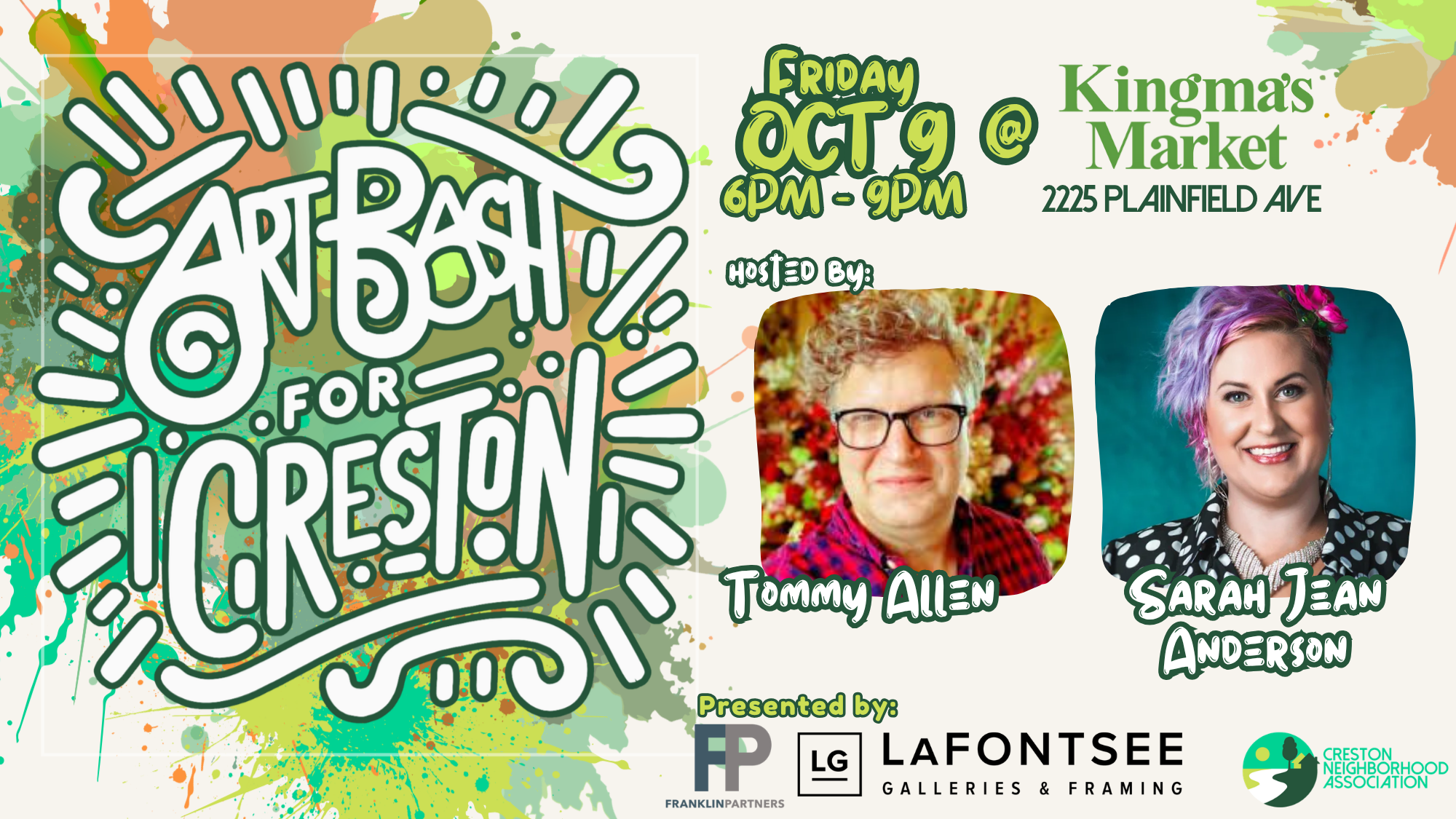 Campaign cover image for Art Bash for Creston 2026