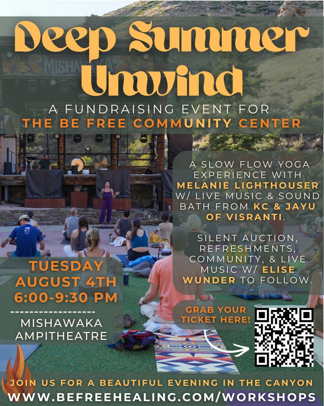 Campaign cover image for Deep Summer Unwind @ The Mishawaka!