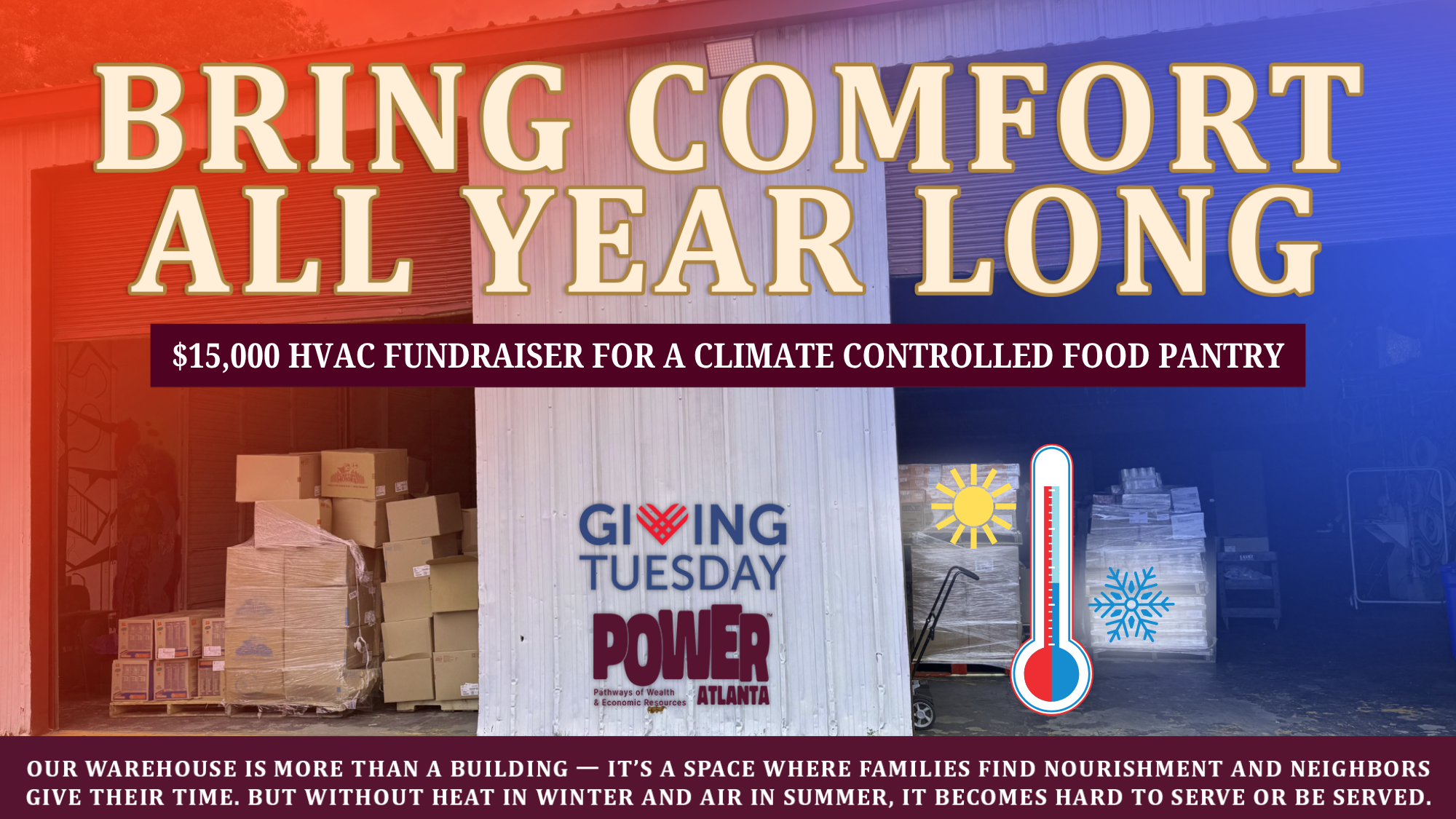 Campaign cover image for Giving Tuesday: HVAC Fundraiser