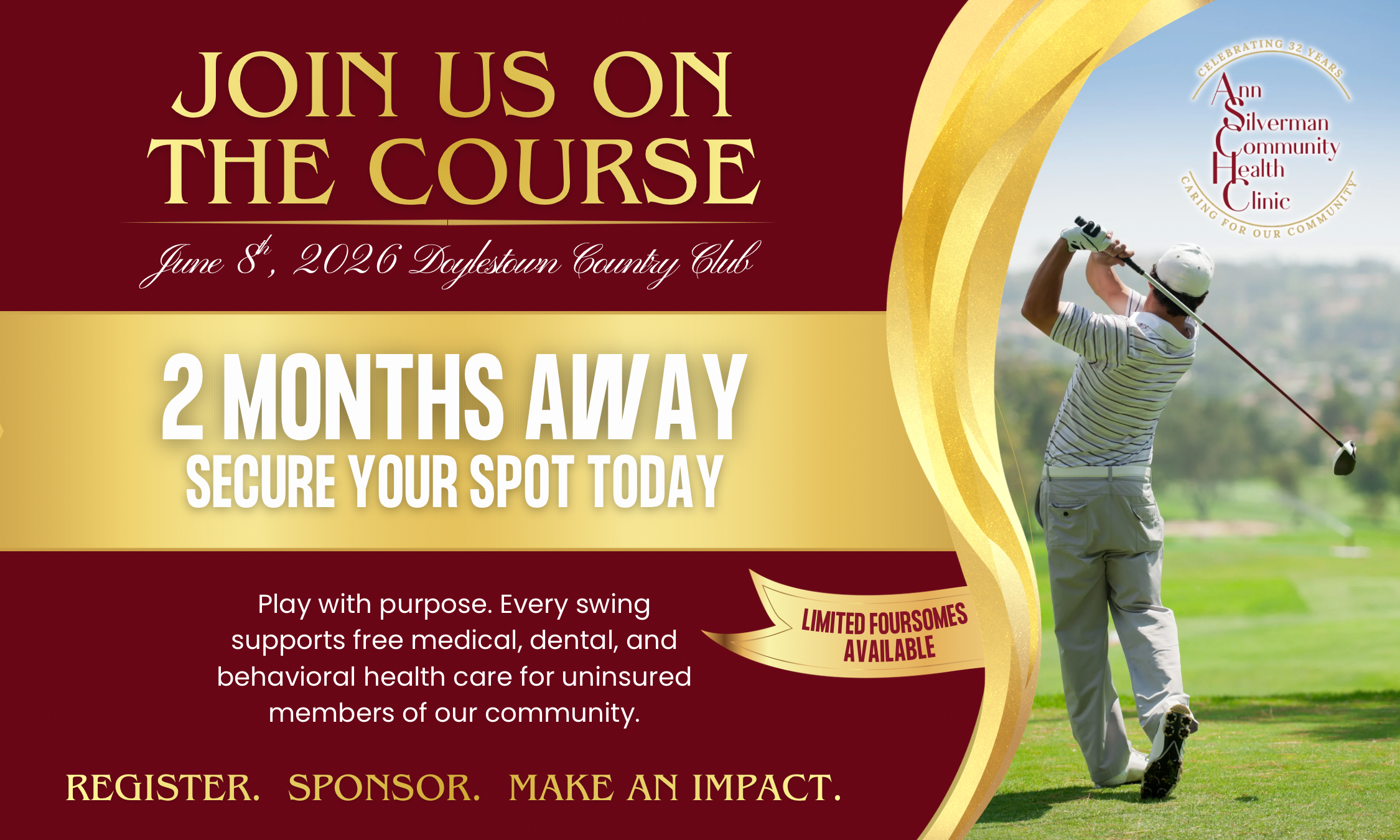Campaign cover image for ASCHC 28th Annual Golf Outing