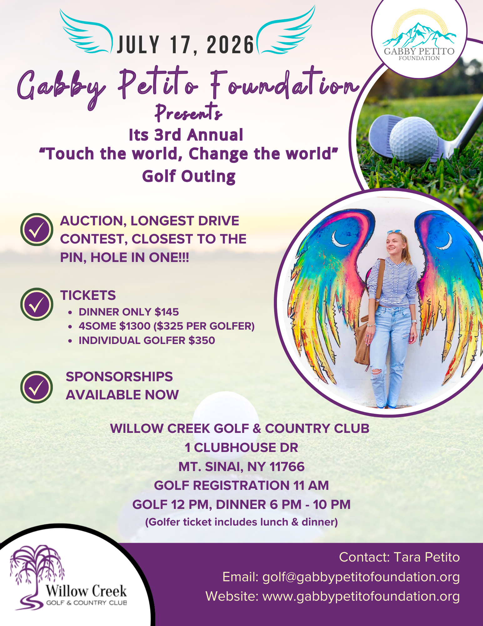 Campaign cover image for 2026 Touch the World, Change the World Golf Outing