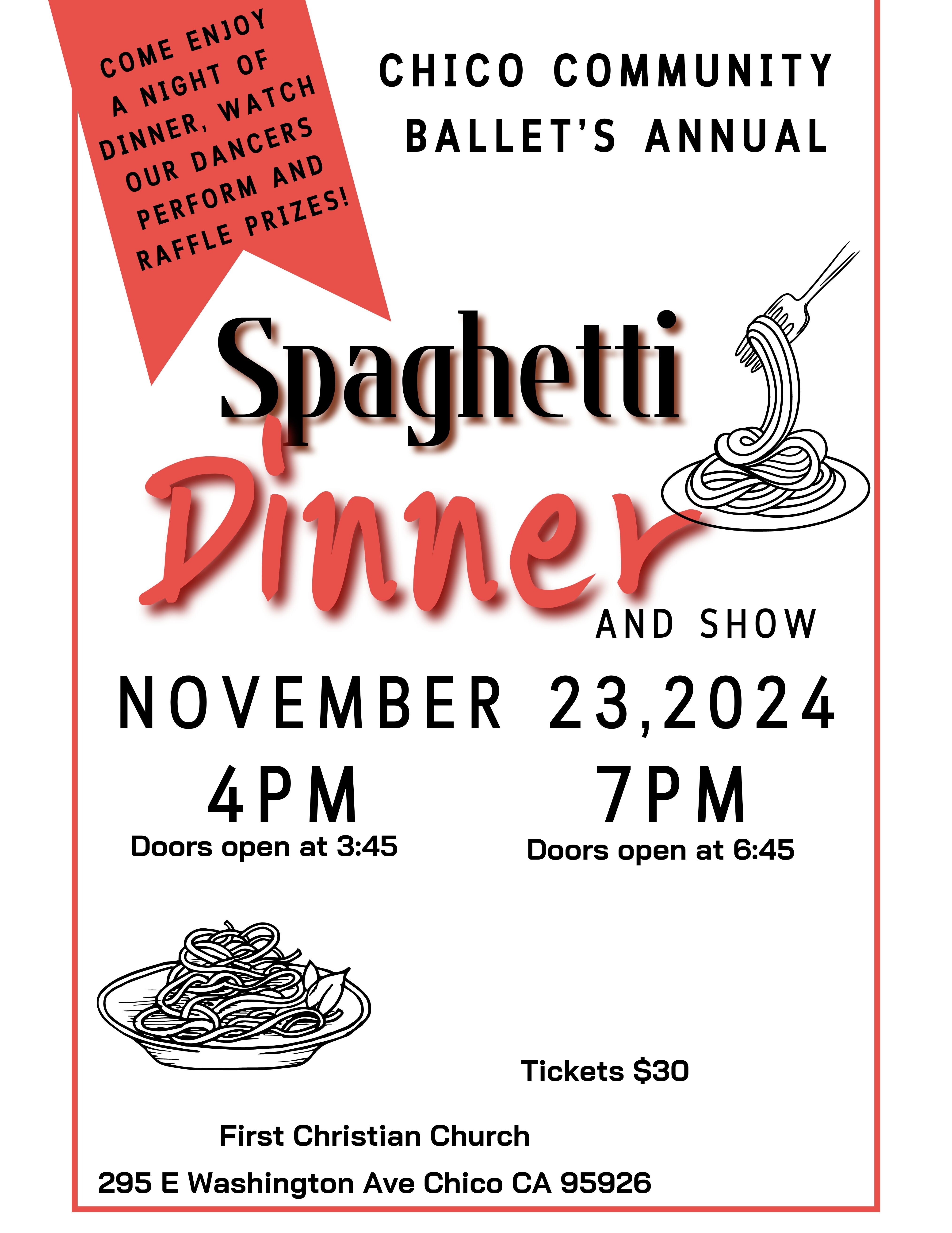 Campaign cover image for 2024 CCB Spaghetti Dinner