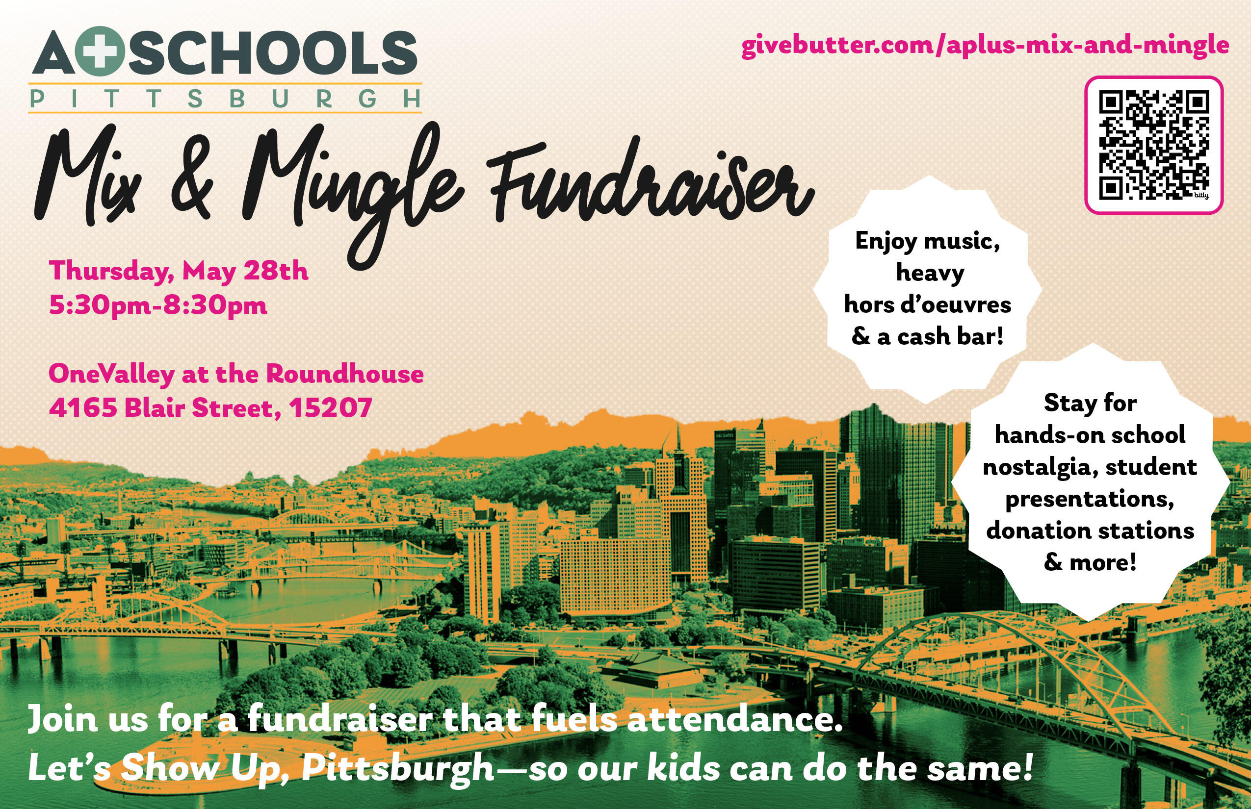 Campaign cover image for A+ Schools Mix & Mingle Fundraiser