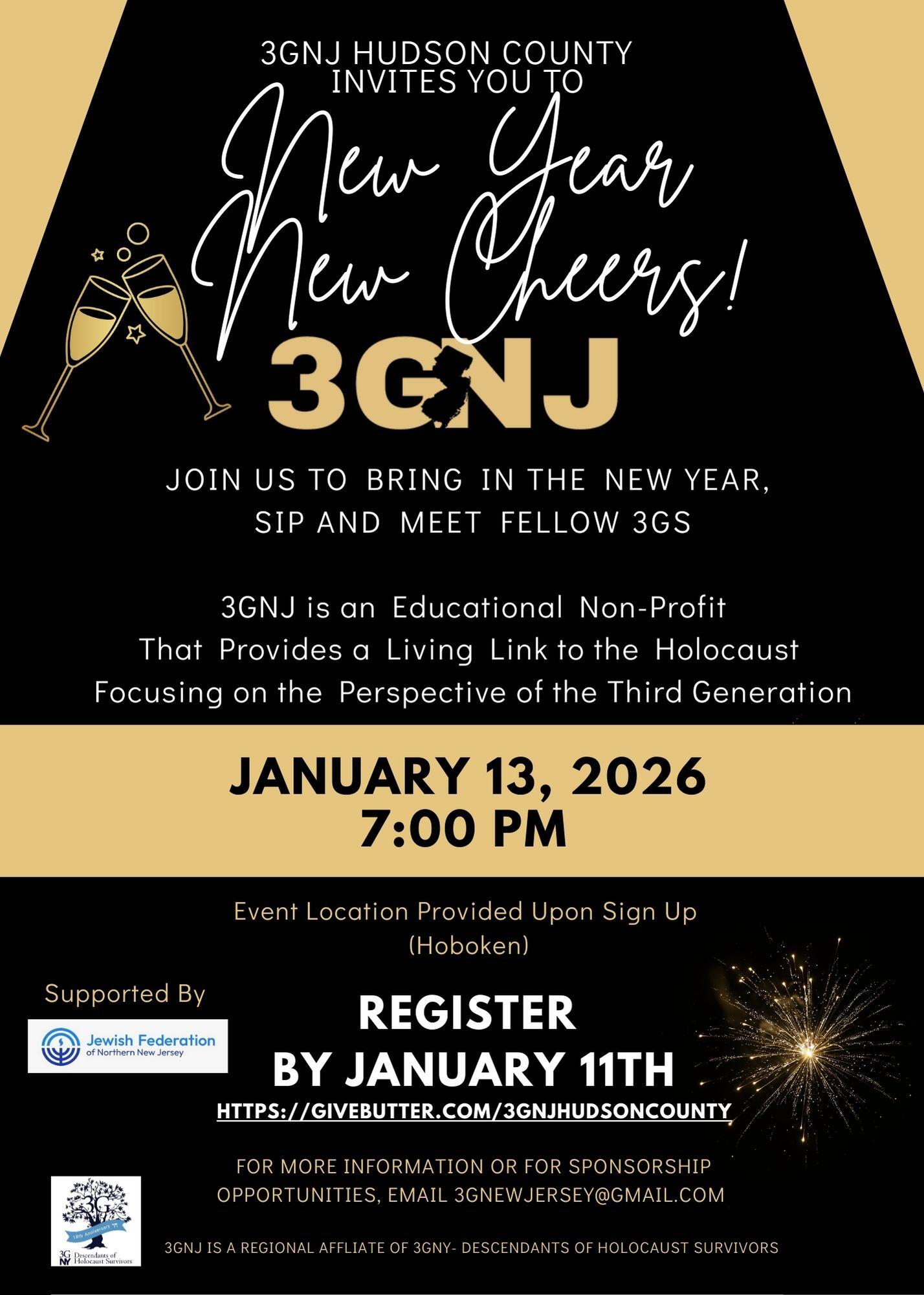 Campaign cover image for New Year, New Cheers | 3GNJ