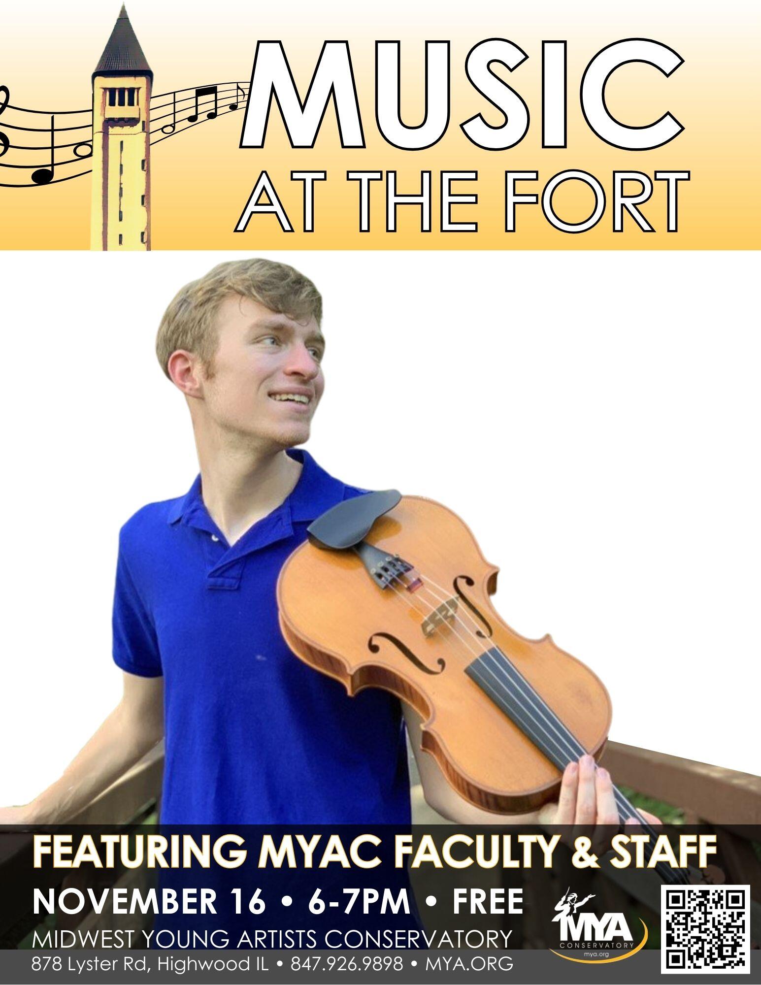 Campaign cover image for November 16 Music at the Fort
