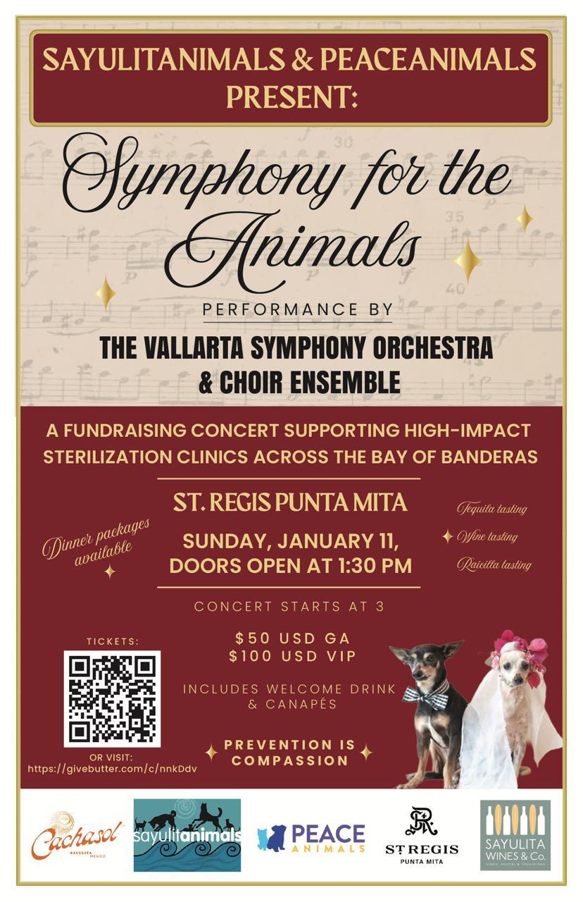 Campaign cover image for Symphony for the Animals at the St. Regis Punta Mita:  Prevention Is Compassion
