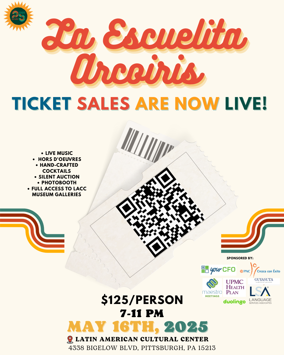 Campaign cover image for Tickets for La Escuelita 25th Anniversary