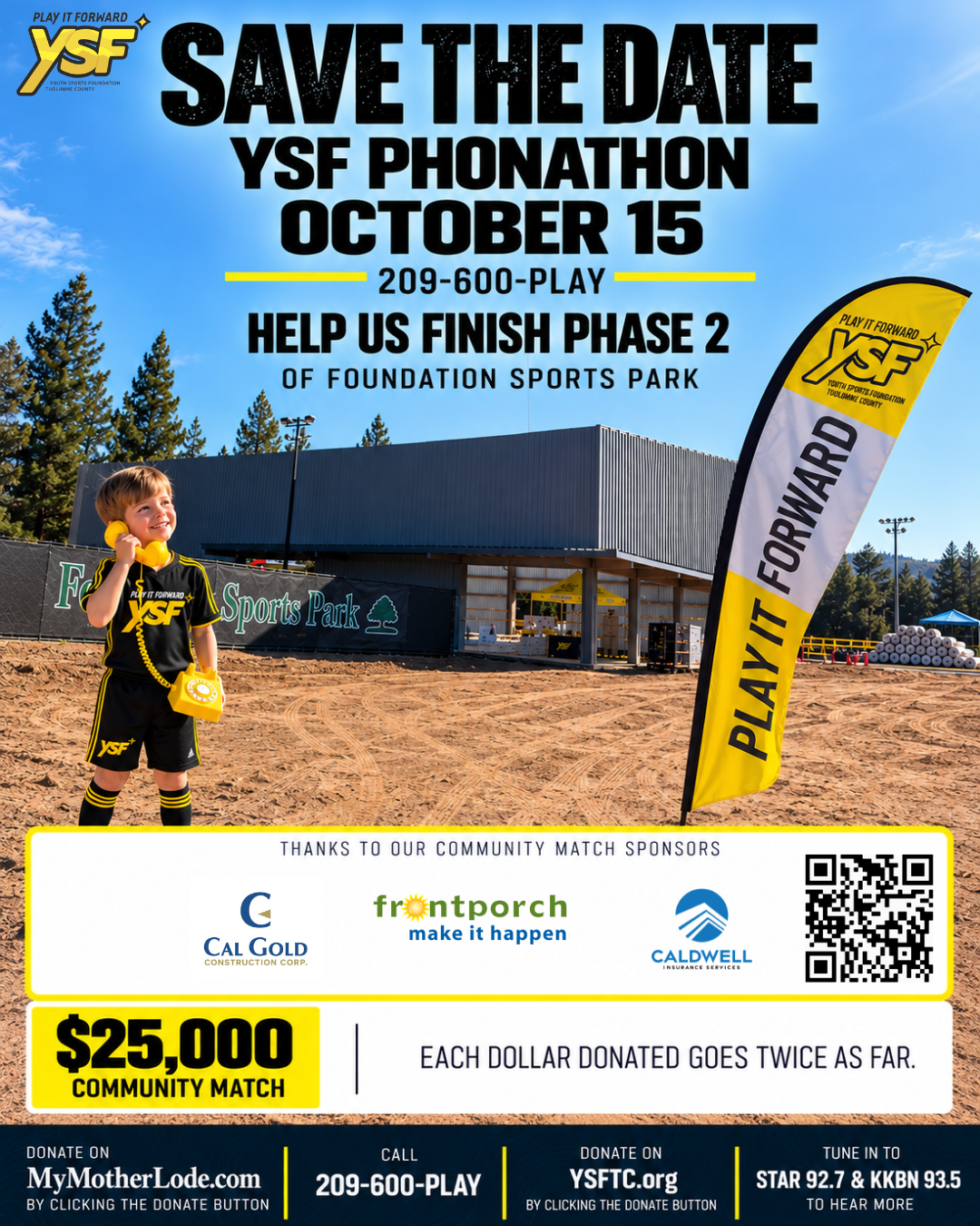 Campaign cover image for YSF October 15th Phonathon