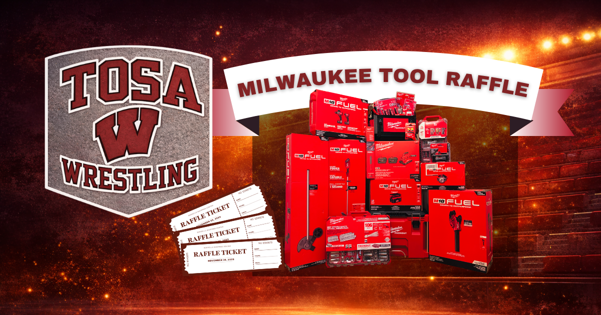 2026 Tosa Wrestling Milwaukee Tool Raffle | PTA Wisconsin Congree