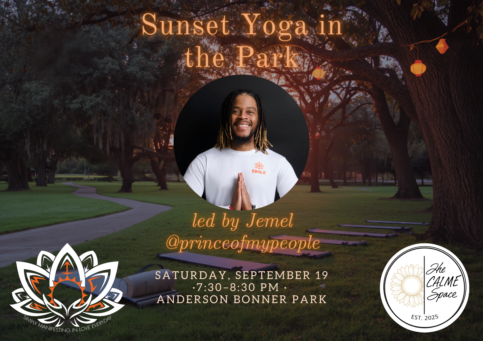 Campaign cover image for CALME Saturdays - Yoga  (September 19, 2026)