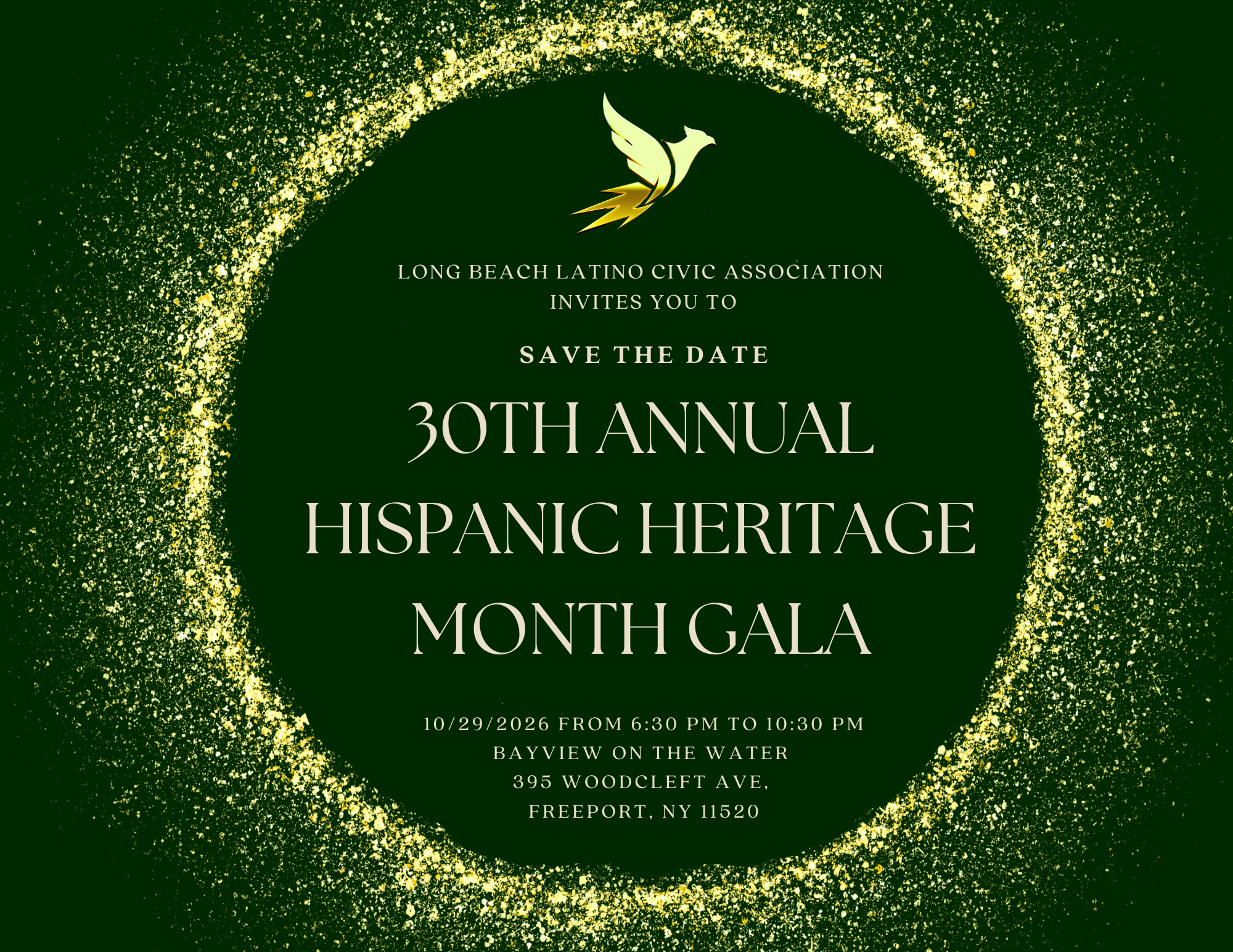 Campaign cover image for Long Beach Latino Civic Association 30th Annual Hispanic Heritage Month Gala