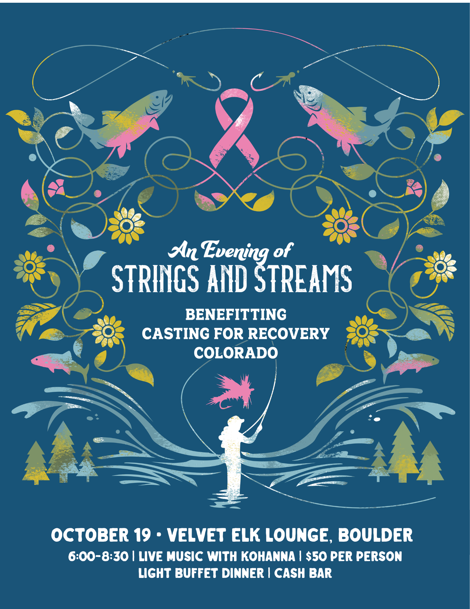 Campaign cover image for 🎣 Strings & Streams: 3rd Annual Casting for Recovery Colorado Event